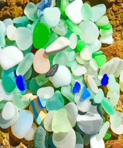 Glass Beach Diamond Painting