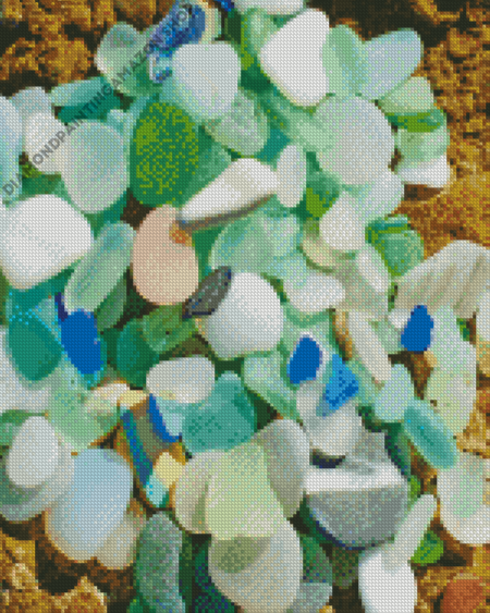 Glass Beach Diamond Painting