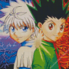 Gon Freecss And Killua Diamond Painting