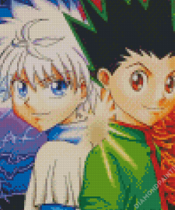 Gon Freecss And Killua Diamond Painting