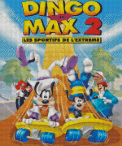 Goofy And Max Poster Diamond Painting