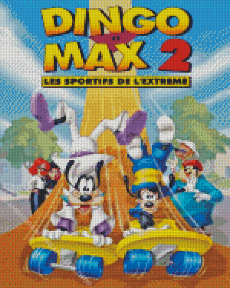 Goofy And Max Poster Diamond Painting