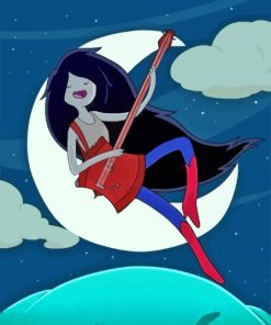 Guitarist Marceline Vampire Diamond Painting