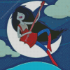 Guitarist Marceline Vampire Diamond Painting