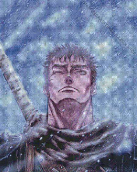 Guts Berserk Diamond Painting