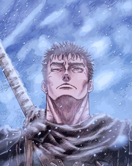 Guts Berserk Diamond Painting