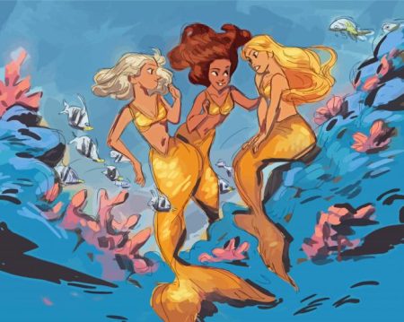 H2O Just Add Water Art Diamond Painting