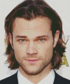 Handsome Jared Padalecki Diamond Painting