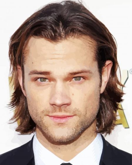 Handsome Jared Padalecki Diamond Painting
