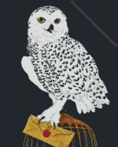 Harry Potter Hedwig Owl Diamond Painting