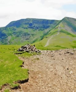 Helvellyn Mountain Diamond Painting