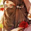 Hijab Muslim Girl Diamond Painting