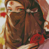 Hijab Muslim Girl Diamond Painting