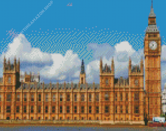 Houses Of Parliament Diamond Painting