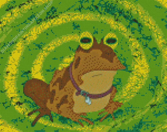 Hypnotoad Cartoon Diamond Painting