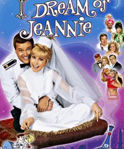 I Dream Of Jeannie Poster Diamond Painting