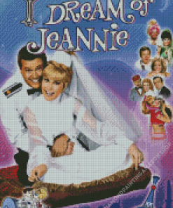 I Dream Of Jeannie Poster Diamond Painting