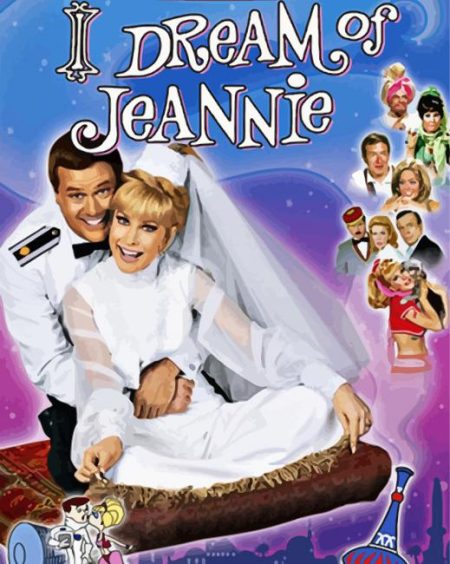 I Dream Of Jeannie Poster Diamond Painting