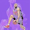 Illustration Vince Carter Diamond Painting