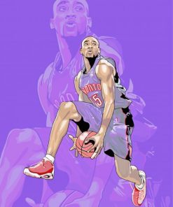 Illustration Vince Carter Diamond Painting