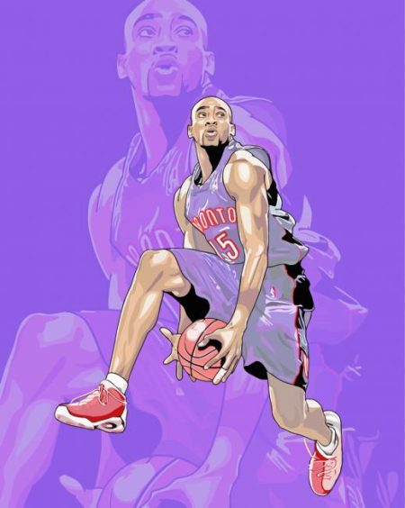 Illustration Vince Carter Diamond Painting