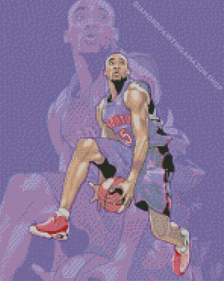 Illustration Vince Carter Diamond Painting