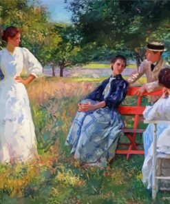 In The Orchard Art Diamond Painting