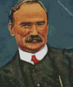 James Connolly Political Leader Diamond Painting