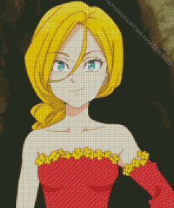 Jenna Anime Character Diamond Painting