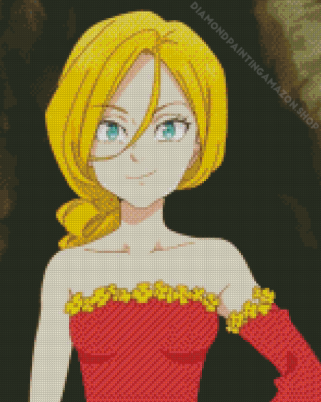 Jenna Anime Character Diamond Painting