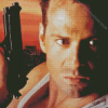 John Mcclane Movie Character Diamond Painting