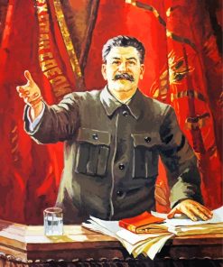 Joseph Vissarionovich Stalin Diamond Painting