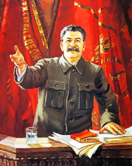 Joseph Vissarionovich Stalin Diamond Painting