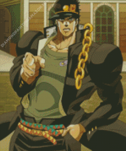 Jotaro Kujo Character Diamond Painting