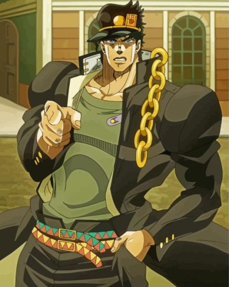 Jotaro Kujo Character Diamond Painting