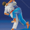 Judoka Illustration Diamond Painting