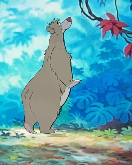 The Jungle Book Baloo Diamond Painting