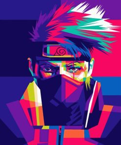 Kakashi Anime Pop Art Diamond Painting