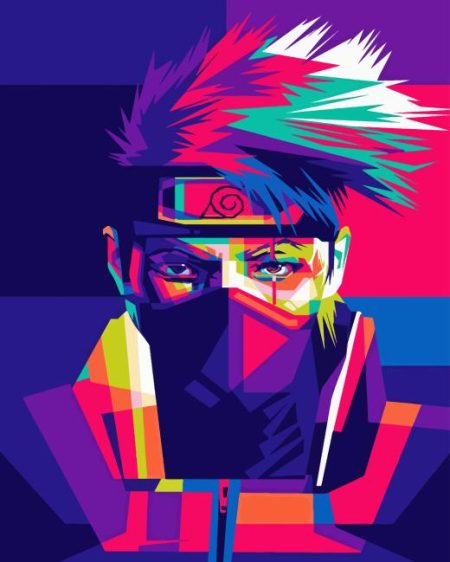 Kakashi Anime Pop Art Diamond Painting
