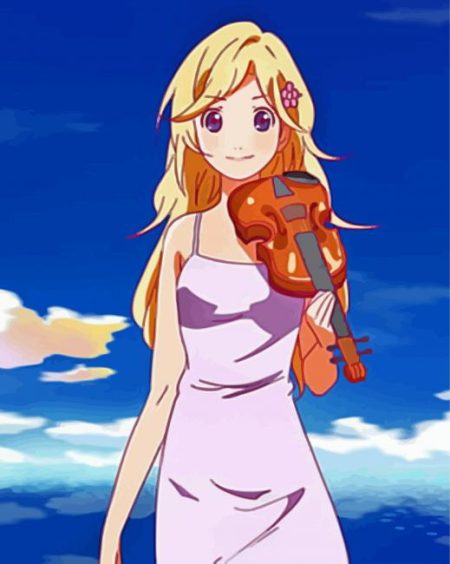 Kaori Miyazono Anime Diamond Painting