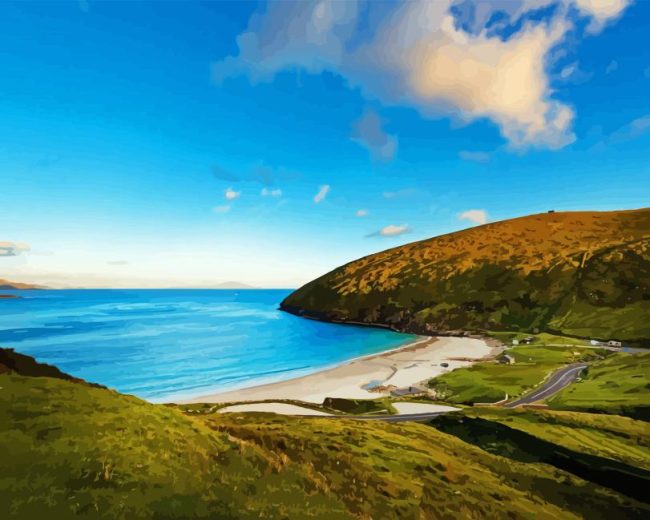 Keem Bay Achill Island Diamond Painting