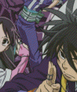 Kekkaishi Illustration Diamond Painting