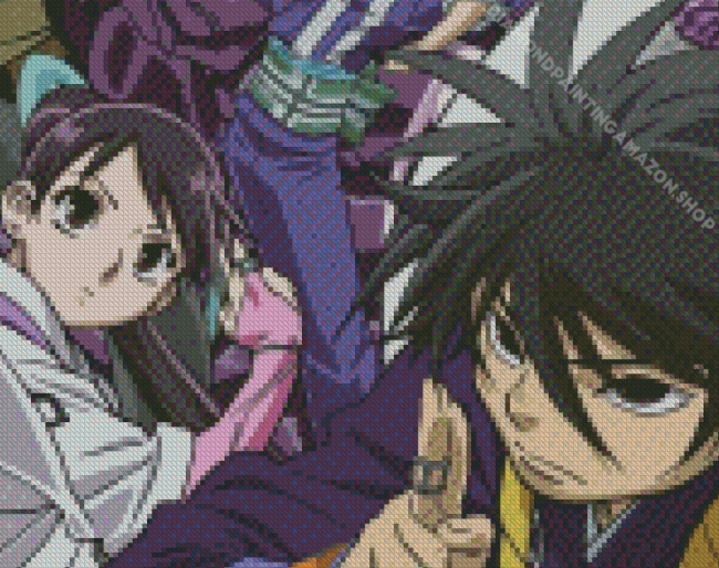 Kekkaishi Illustration Diamond Painting