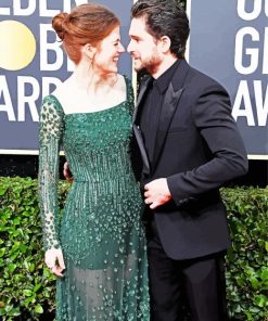 Kit Harington And Rose Leslie Diamond Painting