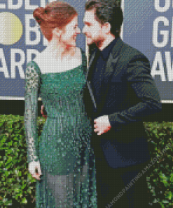 Kit Harington And Rose Leslie Diamond Painting