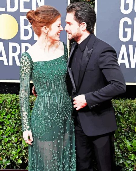 Kit Harington And Rose Leslie Diamond Painting