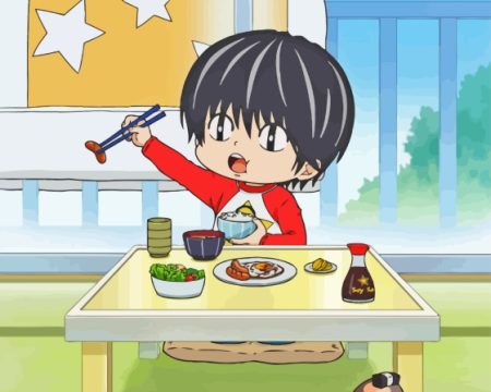 Kotaro Lives Alone Character Diamond Painting