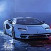 Lamborghini Countach Diamond Painting