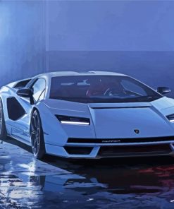 Lamborghini Countach Diamond Painting