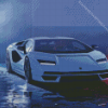 Lamborghini Countach Diamond Painting